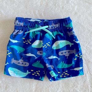 Under the Sea Infant Swim Trunks